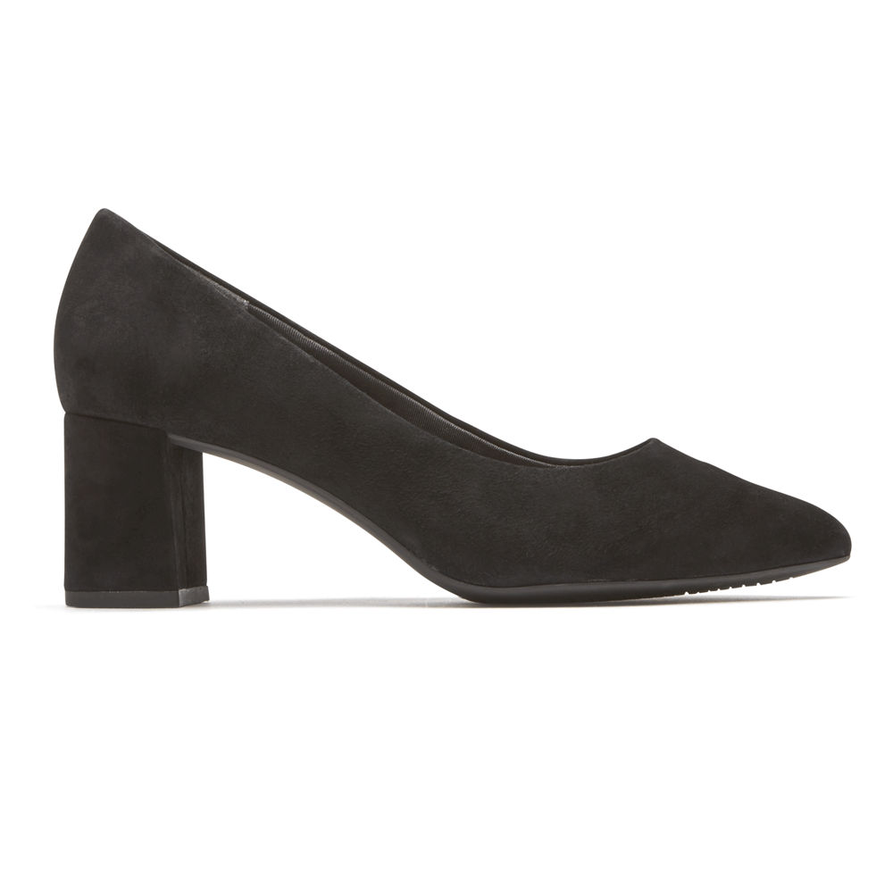 Rockport Singapore Womens Heels - Total Motion Salima Black - XE1047635